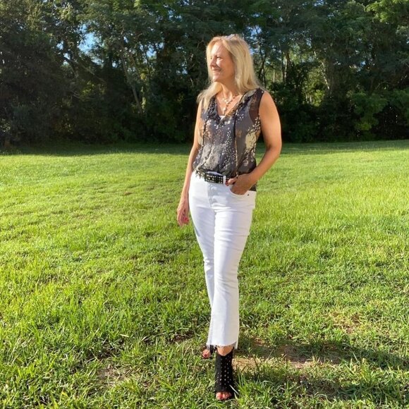 Cabi 4185 Incandescent Top Fall 2021 Medium EUC NWT - Picture 9 of 9